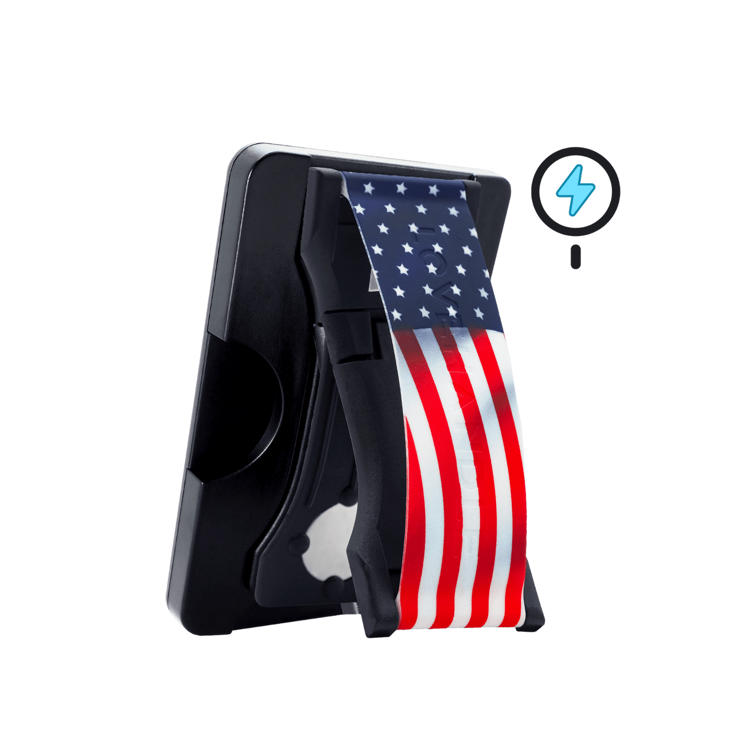 PRO Wallet for MagSafe Duo -  Wavy American Flag - LoveHandle