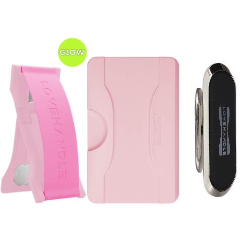 PRO Wallet for MagSafe Bundle - Bubblegum Pink Glow