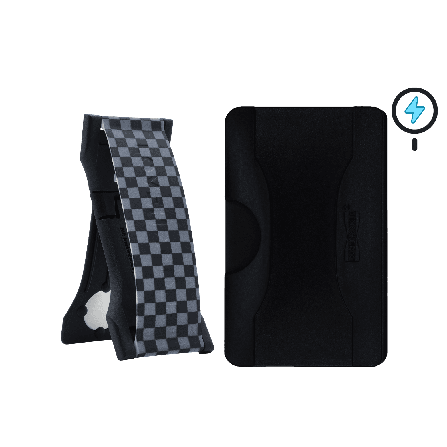 PRO Wallet for MagSafe Duo -  Checkered Grey - LoveHandle