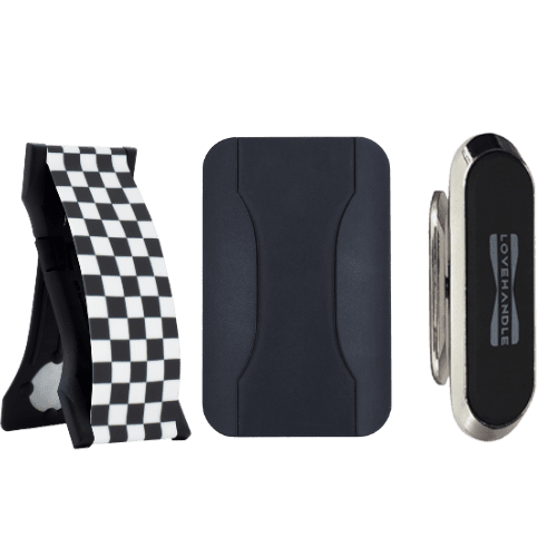 PRO for MagSafe Bundle - Black and White Checkered - LoveHandle