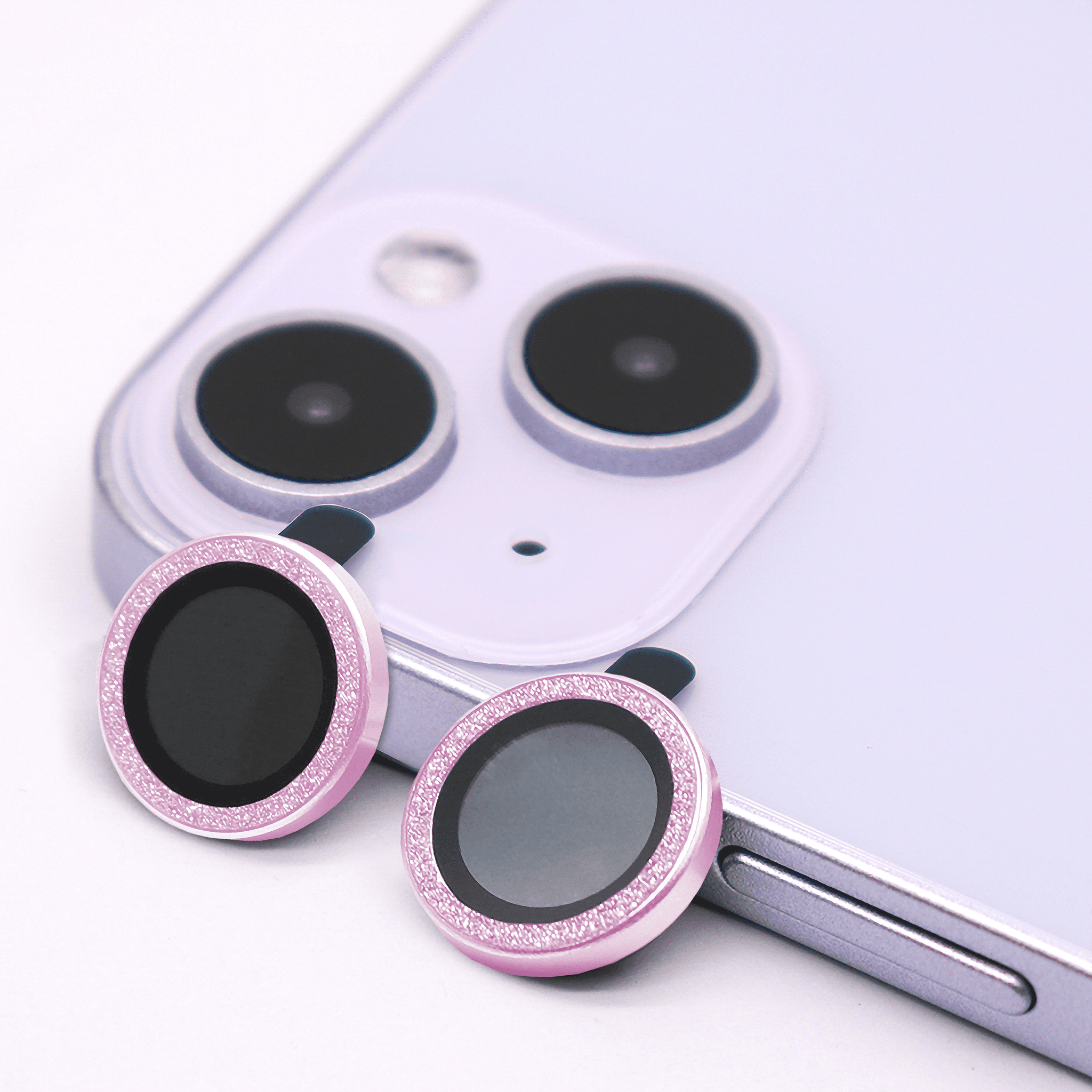 Camera Lens Protector - Pink Glitter - LoveHandle