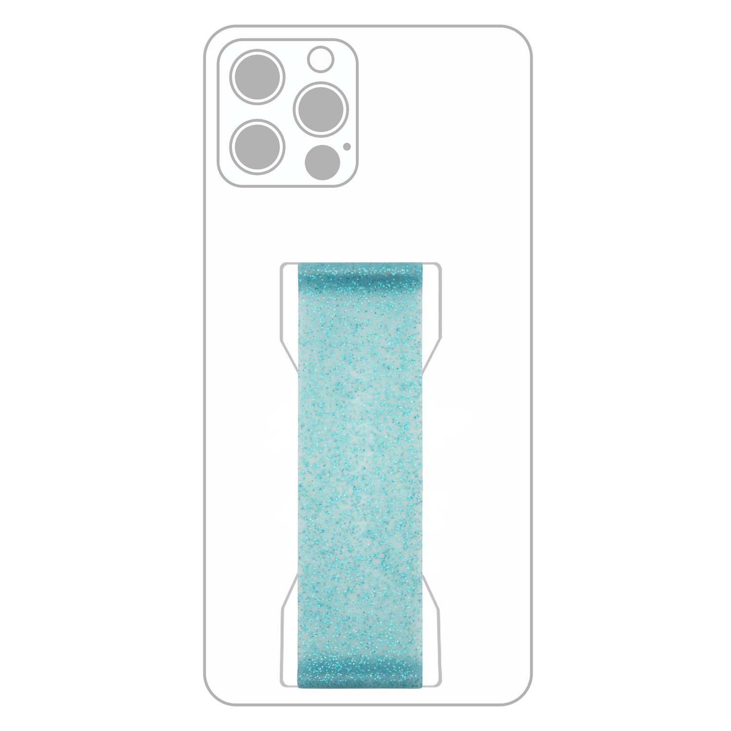 PRO Strap - Blue Topaz Glitter