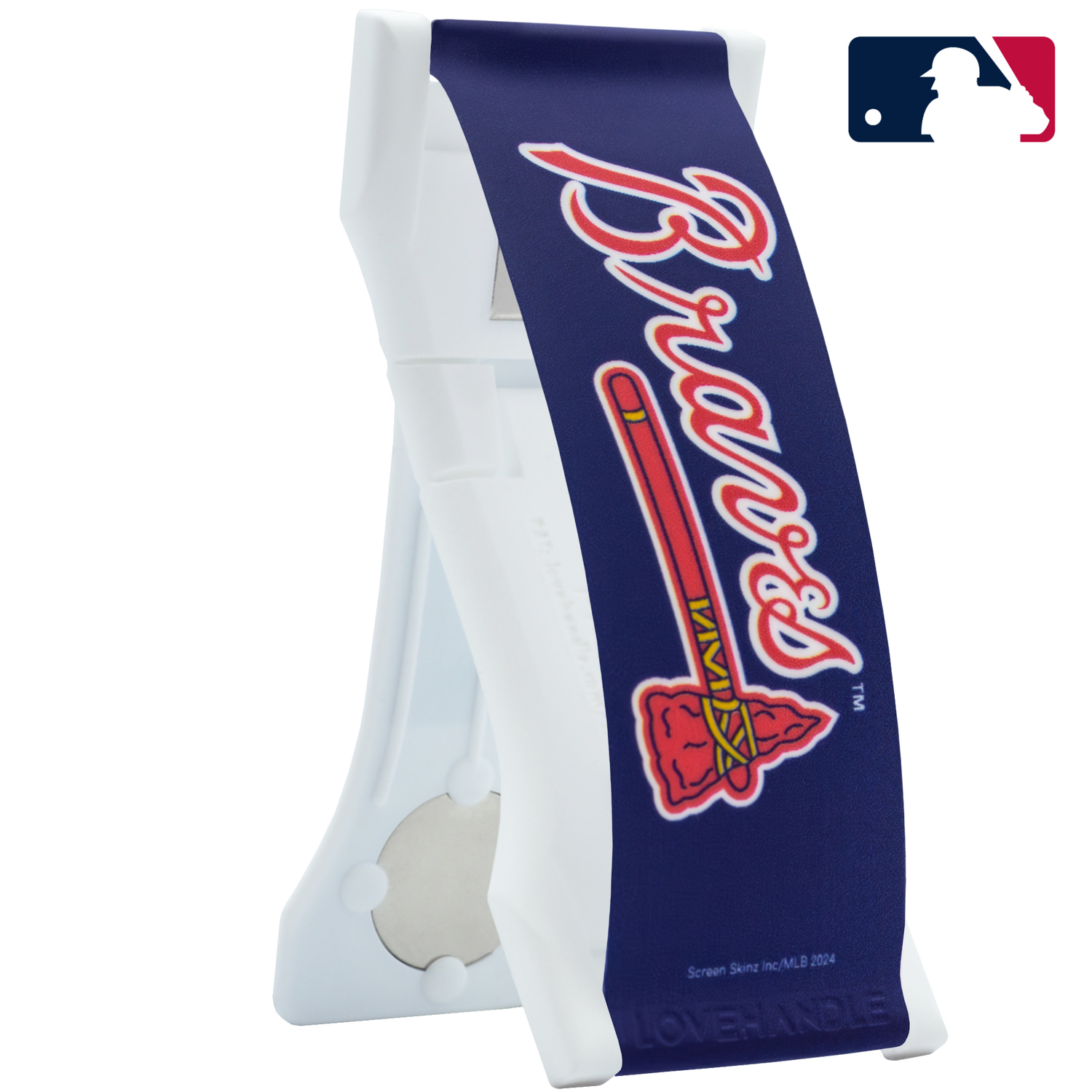 LoveHandle PRO – Atlanta Braves Fan Edition | Official MLB Phone Grip