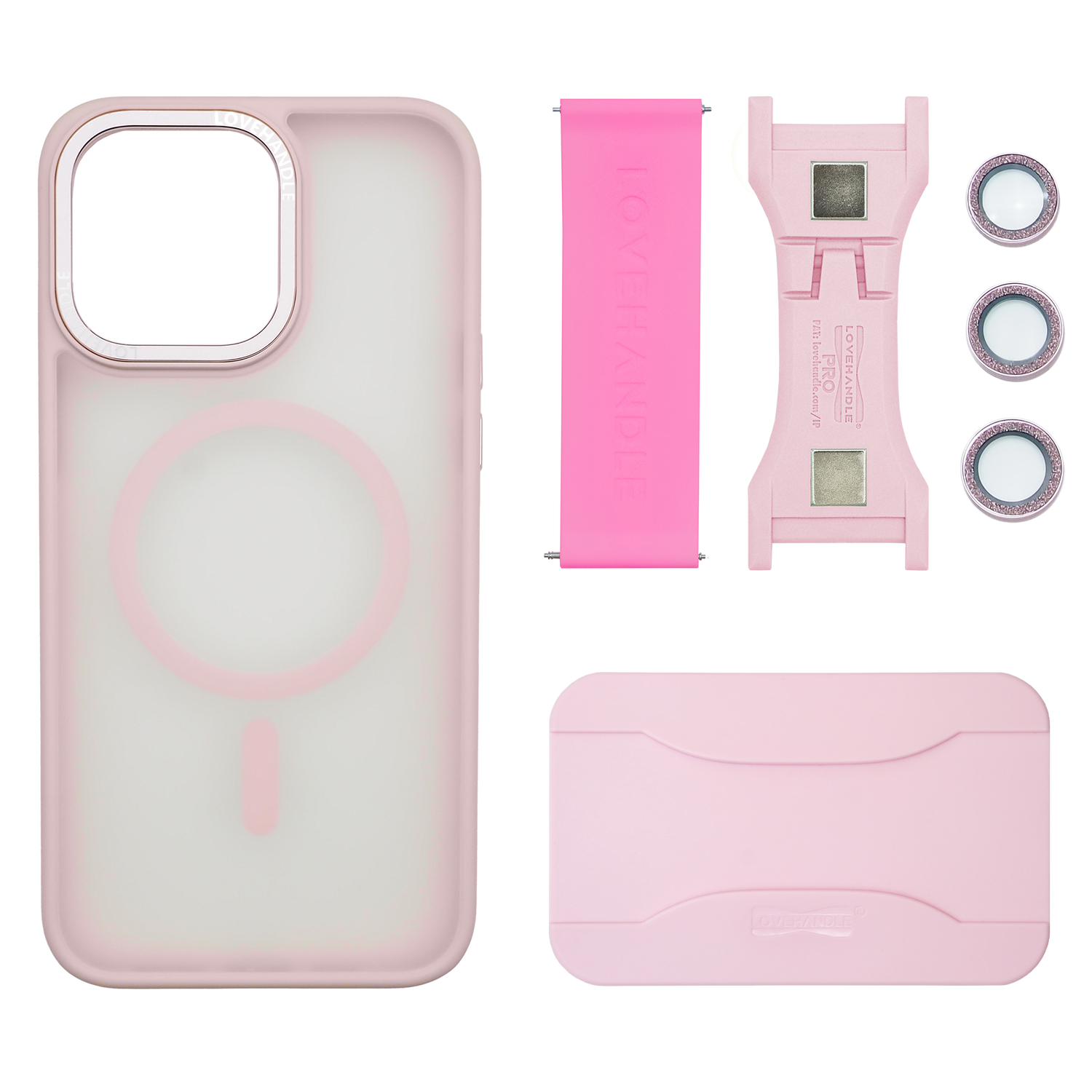 Total Package - PRO for Magsafe - Bubblegum Pink Glow