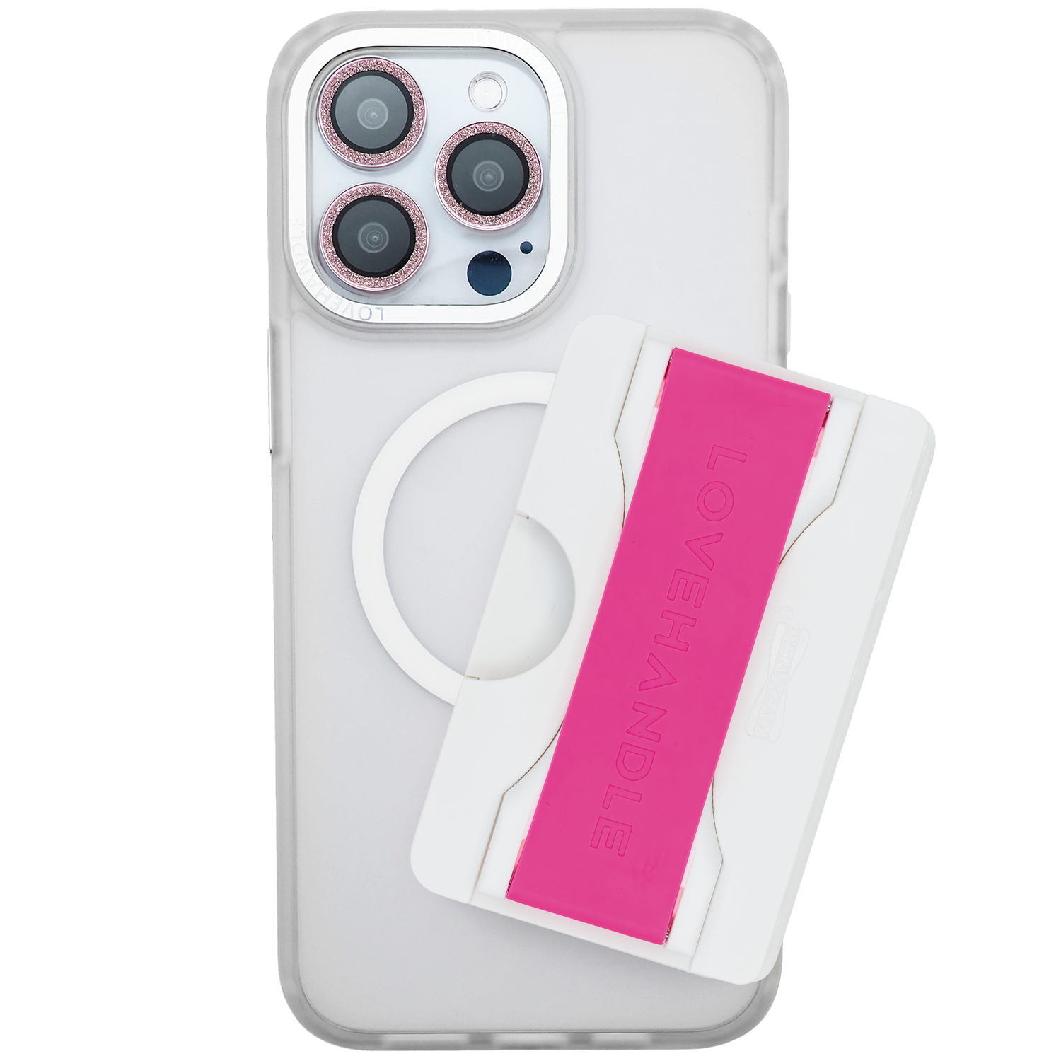 Total Package Case Bundle - Hot Pink MagSafe® Wallet